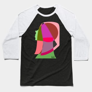 Stained glass girl Baseball T-Shirt